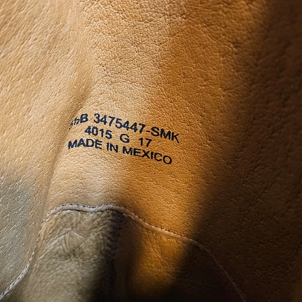 FRYE Melissa Button‎ 2 Knee High Riding Boots Women's Size 5.5M Smoke Leather